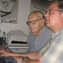 Bill briefed me on his station set-up!