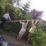 Joint pushing -Julia and Monika helped me a lot!