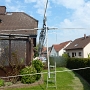 Fritzel FB 33 yagi at the ground