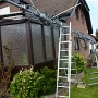 Ladder position for mast support