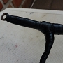Coax- cable prepared in the form of a "Y"