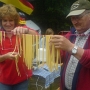 Drying the noodles at a beverage antenna ;-)
