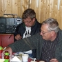 Achim and Herbert preparing for the contest.