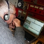 Herbert made desperate efforts to read the weak cw sigs from LY!