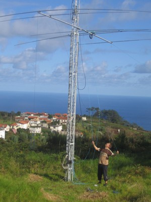 Antennenaufbau